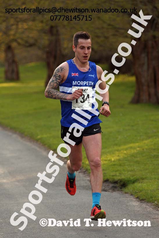 Les Allcorn 10k, Alnwick. Photo: David T. Hewitson/Sports for All Pics